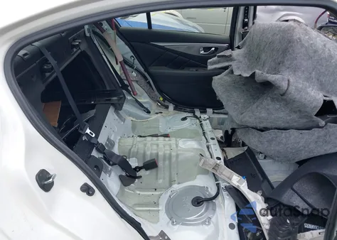 2016 Infiniti Q50 3.0T Premium из США, поврежденный, VIN JN1EV7AR2GM343296